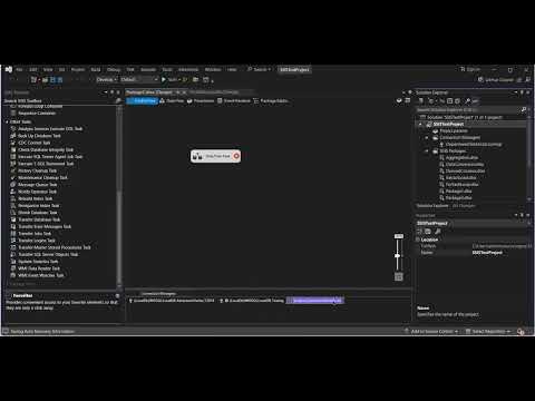 How to Create file Connection in SSIS Explained | Part 7 #education #tranding #trending 
