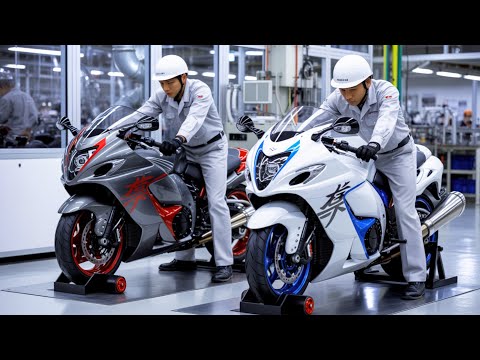 How Japan Builds the Powerful Hayabusa From Scratch – Inside the Mega Factory