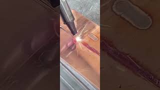 copper butt Joint welding without wire - ViberLaser