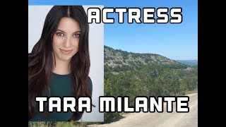 Actress Tara Milante Interview video