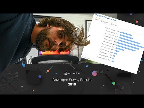 他們調查了9萬名開發者! (They Surveyed 90,000 Developers!!)
