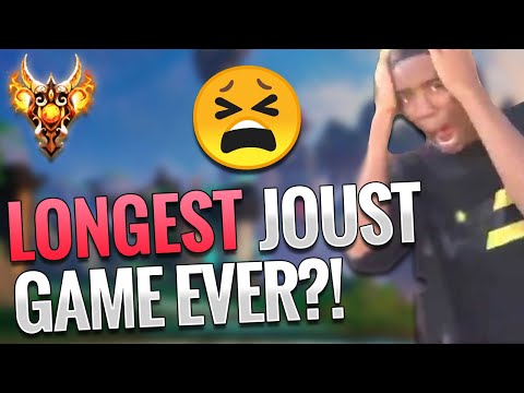 LONGEST GM RANKED JOUST GAME EVER (INTENSE)- SMITE