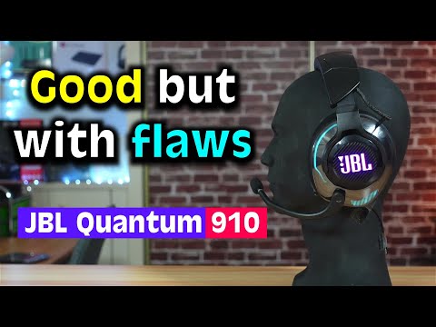 JBL Quantum 910 Gaming Headphones: Review & Sound demo