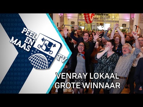 Venray Lokaal grote winnaar gemeenteraadsverkiezingen - 17 maart 2022 - Peel en Maas TV Venray