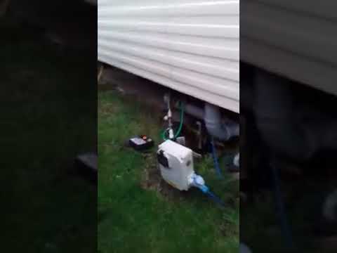 Drain down a static caravan -Haven -Park Dean