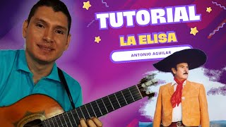 Tutorial La Elisa - Antonio Aguilar En Requinto