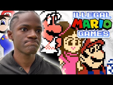 ILLEGAL Bootleg Mario Games | ZuriKey