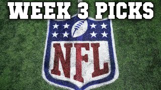 NFL Week 3 Picks