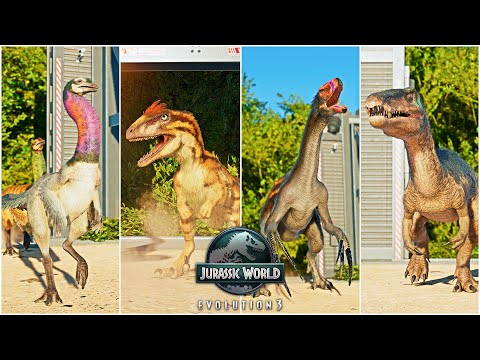 Some of the Best Dinosaurs Animations from Jurassic World Evolution 3