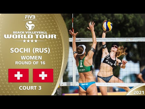 Hüberli/Betschart vs. Heidrich/Vergé-Dépré - Women's R16 | 4* Sochi 2021