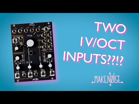 XPO's Dual 1v/Oct Inputs! | Make Noise