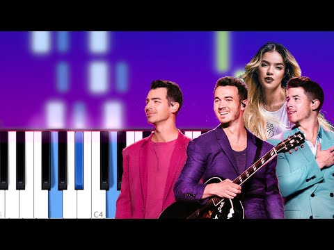 Jonas Brothers ft. Karol G - X  (Piano Tutorial)