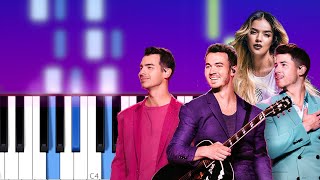 Jonas Brothers ft. Karol G - X (Piano Tutorial)