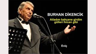 BURHAN DİKENCİK  Atladım bahçene girdim gülleri fincan gibi