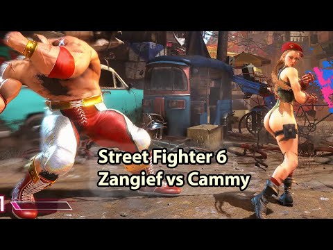Zangief defeats Cammy - Street Fighter 6 | 2023-08-03