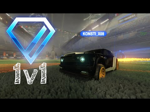 Diamond 1 Gameplay || 1v1 || Rocket League