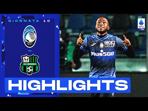Atalanta-Sassuolo 2-1 | Lookman non si ferma più: Gol e Highlights | Serie A TIM 2022/23