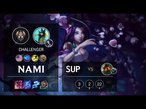 Nami Support vs Nautilus - NA Challenger Patch 11.7