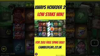 ☢️XWAYS HOARDER 2 LOW STAKE BIG WIN!☢️ #ad #slot #casino