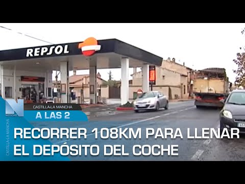 Recorrer 108 kilómetros para llenar el depósito del coche