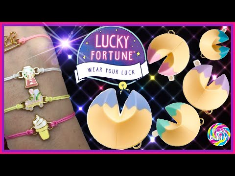 Lucky Fortune Bracelet - WowWee Lucky Fortune collectible toys unboxing - girl's jewellery!