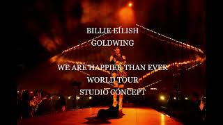 Billie Eilish - GOLDWING (We are Happier Than Ever World Tour Studio Concept)
