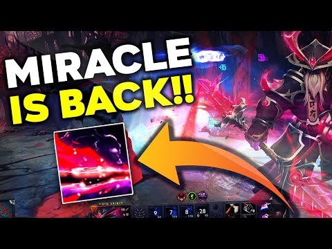Miracle BACK to main account - Void Spirit with NEW EPIC TI10 ULTRA RARE Immortal Set