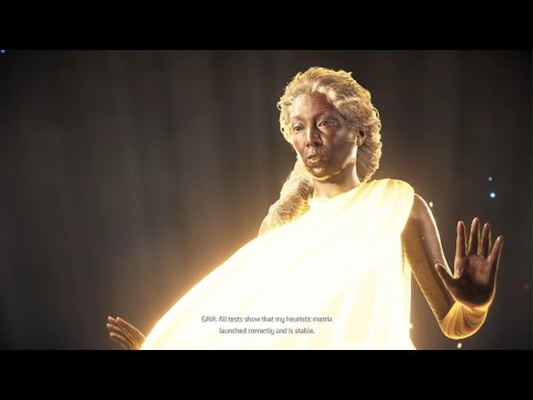 Horizon Forbidden West PS5 walkthrough game play part 28 - Talk to Gaia