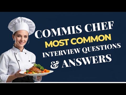 Commis Chef Interview at a 5-Star Hotel - Watch How a Pro Chef Answers!"