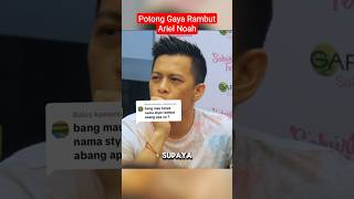 Download lagu Ariel Noah's Hairstyle Really Has No Cure! #arielnoah #hairstyle mp3