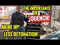 MORE COMPRESSION, MORE HORSEPOWER LESS QUENCH! Why it’s Important and what is ideal?  🚫DETONATION