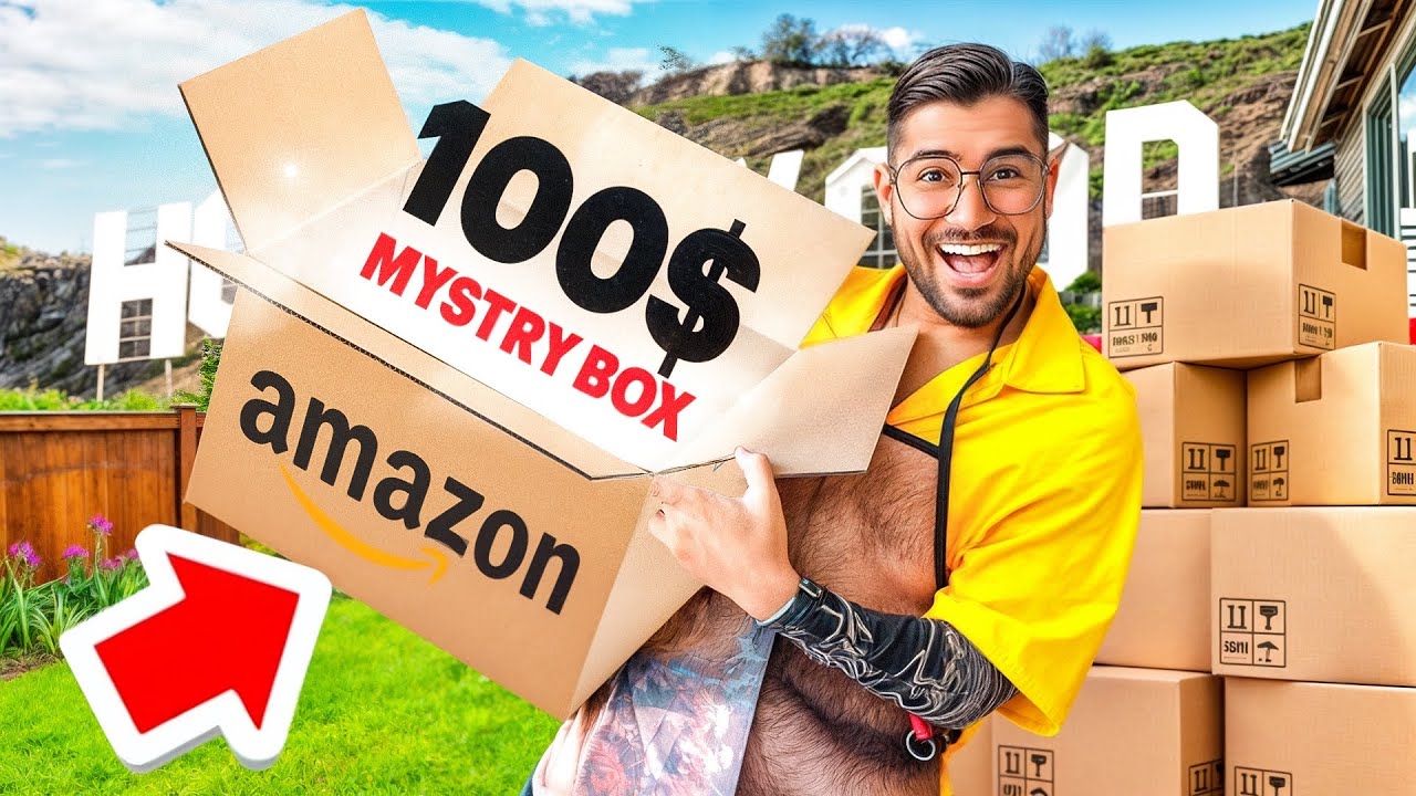 100$ USA Mystery BOX ❌  اولین بسته شانسی آمریکایی