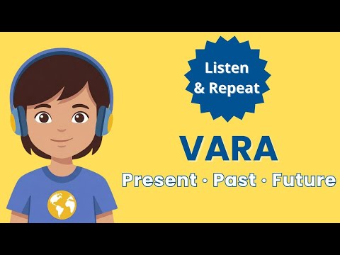 Swedish Verb VARA (To Be): Present, Past & Future - Conjugation Drill