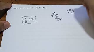 The decimal form of 7/40 is