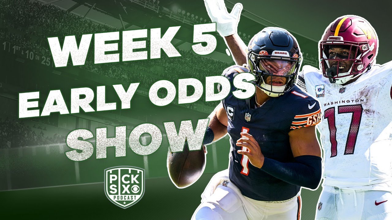 NFL Week 5 EARLY Look at the Lines: Odds, Picks, Predictions and Betting Advice