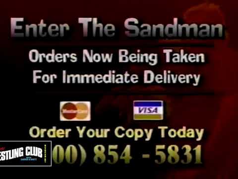 Commercial - ECW Home Video - Enter The Sandman (1995)