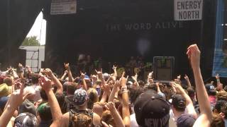 The Word Alive - Entirety (Vans Warped Tour 2016, ATL)