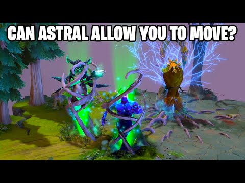 Can you Move while Rooted with Astral Imprisonment? 7.30d Dota 2