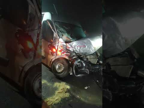 Grave acidente com feridos na madrugada desta terça-feira, 10. na BR-282 em São José do Cerrito/SC