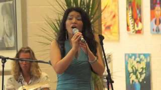 Jazz at the Plaza with Victor Jones and Trio Grande, vocalist is Taeko