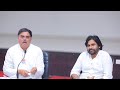 JanaSena Chief Sri Pawan Kalyan Press Meet Mangalagiri JanaSena Party