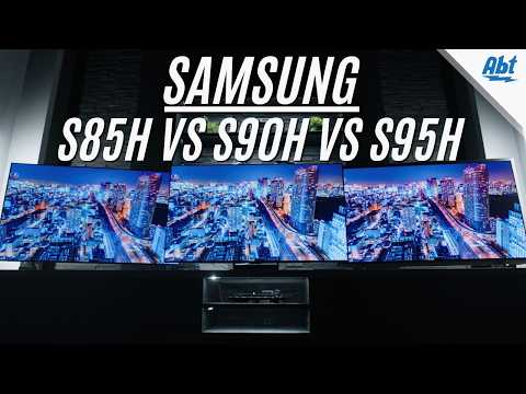 Samsung OLED Comparison: S85H vs S90H vs S95H
