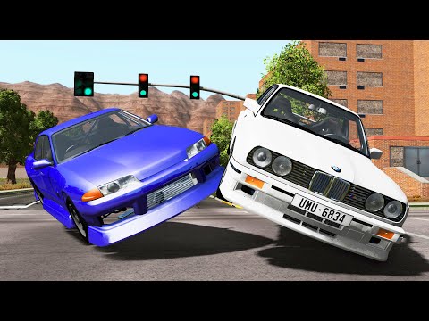 Epic High Speed Racing Crashes (2) - BeamNG.Drive