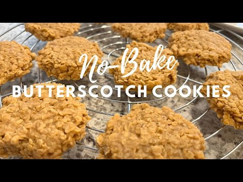 No-Bake Butterscotch Cookies | Nut-Free Recipe | Quick and Easy!