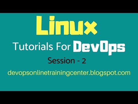 Linux Tutorials For Devops Session 2 Linux Commands For Devops Best Linux For Devops