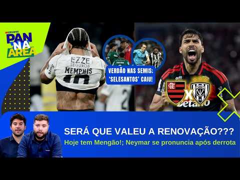 MEMPHIS FOI VILÃO?; CARLOS MIGUEL É O HERÓI SEM CAPA!; HOJE É DIA DE MENGÃO NA LIBERTA | PAN NA ÁREA
