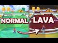 Super Mario 3D World But The Floor Is Lava 2 Player Gameplay