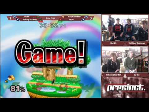 Precinct February - Glaikit + Shifting Shadows Vs. TimeMuffinPhD + Socks Melee Doubles Grand Finals