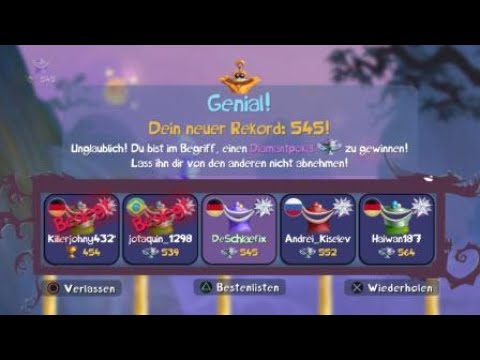 Rayman® Legends_ 06/01/2023 - Solo Dojo daily Challenge | Diamond Cup | Ps4