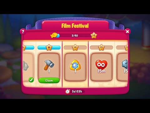 @Fishdom Merge Levels. 🎬 Film Festival Level 13 🔓